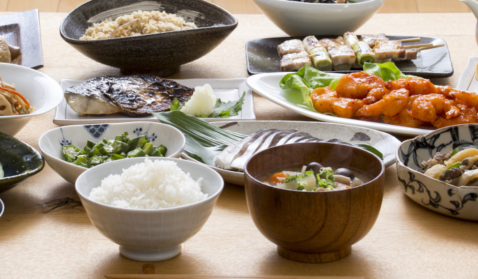 栄養バランスが摂れた朝ご飯